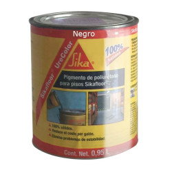 429164 SIKAFLOOR URECOLOR NEGRO LATA 0 25 GAL SIKA CONSTRUCCION