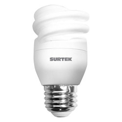 FEC9 FOCO ESPIRAL T2 LUZ CALIDA 9W SURTEK