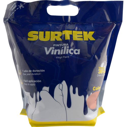 SPB2334 PINTURA VINILICA SALMON EN BOLSA 3 7LT SURTEK