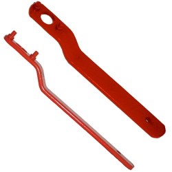 544 LLAVE METALICA ROJA PARA ADPTADORES (1-3/8