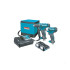 CLX201X2 COMBO V V R ( DF331D TAL ATORN -TD110D ATORN IMP) LI-ION 2 BAT 1 5 A H Y CARG C/LUZ ESTUCHE LONA 12V MAKITA