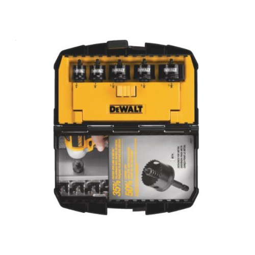 D1800IR5 JUEGO DE 5 BROCAS SIERRAS DE IMPACTO DEWALT