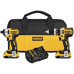 DCK286D2 COMBO ROTOMARTILLO Y LLAVE DE IMPACTO INALAMBRICOS 20V DEWALT