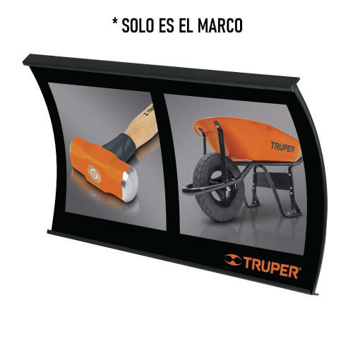 55851 CAB-CUR-TRU1 CABECERA CURVA PARA PANEL RANURADO TRUPER