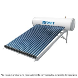 49965 CALE-12HS CALENTADOR SOLAR DE AGUA HEAT PIPE 12 TUBOS 150L 4 PERSONAS FOSET