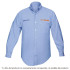 60346 CAM-AZ-LL CAMISA AZUL PARA CABALLERO MANGA LARGA TALLA G TRUPER