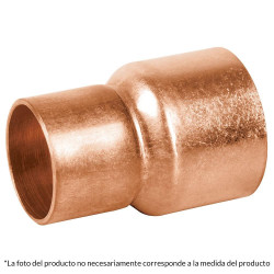 48866 CC-294 COPLE REDUCCION CAMPANA COBRE 1-1/4