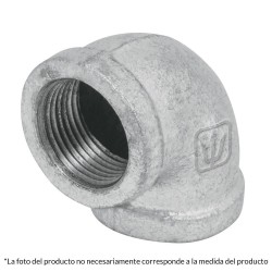 48750 CG-505 CODO 90GRADOS ACERO GALVANIZADO DE 1-1/2