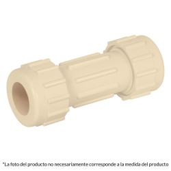 48923 CPVC-271 COPLE DE COMPRESION CPVC DE 1/2