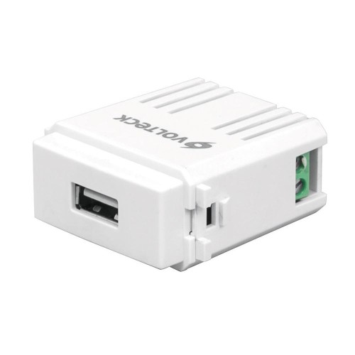 48109 CUSB-IB MODULO PUERTO USB LINEA ITALIANA COLOR BLANCO VOLTECK