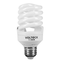 48206 F-20EM LAMPARA ESPIRAL MINI T2 20 W LUZ DE DIA EN BLISTER VOLTECK