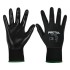 20027 GU-122P GUANTES DE NYLON RECUBIERTOS DE NITRILO M PRETUL