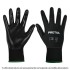 20028 GU-123P GUANTES DE NYLON RECUBIERTOS DE NITRILO G PRETUL