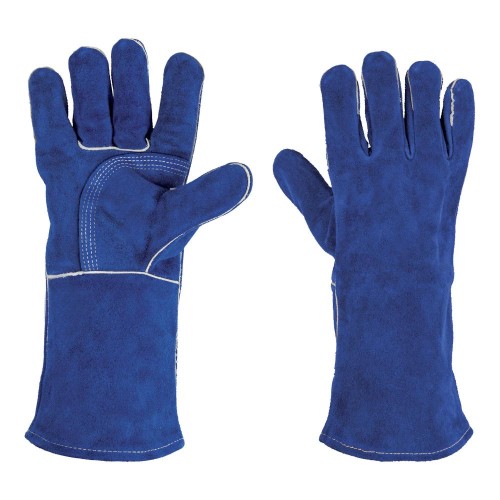 15246 GU-515 GUANTES AZULES REFORZADOS PARA SOLDADOR TRUPER