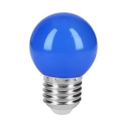 46026 LED-1AZ LAMPARA LED TIPO BULBO G45 1 W COLOR AZUL CAJA VOLTECK