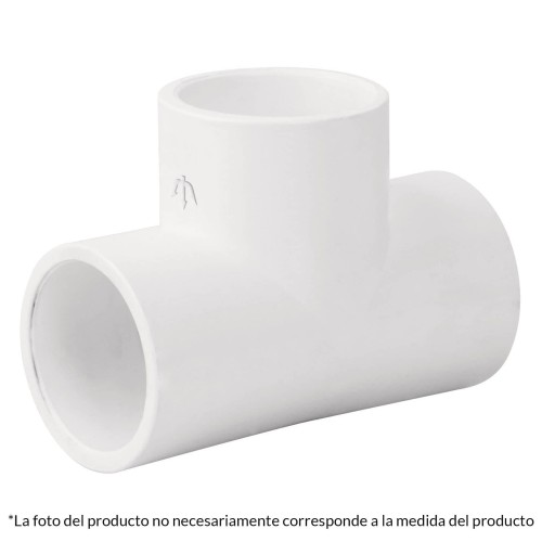 45422 PVC-763 TEE SENCILLA DE PVC 1