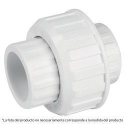 45542 PVC-974 TUERCA UNION LISA DE PVC 1-1/4