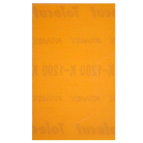 3266 HOJA DE LIJA PSA COLOR NARANJA GRANO 1200K (2-3/4X4-1/2) TENAZIT