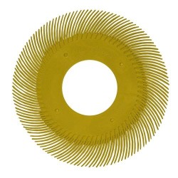 4864 DISCO RADIAL TERMOPLASTICO COLOR AMARILLO (6X2) TENAZIT