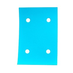 4905 HOJA DE DIAMANTE MAGIC SHEET COLOR AZUL CON 4 PERFORACIONES GRANO 320K (3