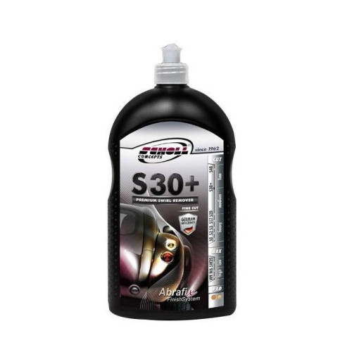 43759 S30+ PREMIUM SWIRL REMOVER COMPUESTO DE ACABADO GRANO 3000 DE 500 G SCHOLL CONCEPTS AUSTROMEX