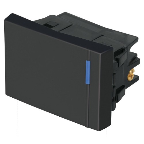 47989 APSE15-EEN INTERRUPTOR DE 3 VIAS 1.5 MODULOS LINEA ESPAÑOLA NEGRO VOLTECK