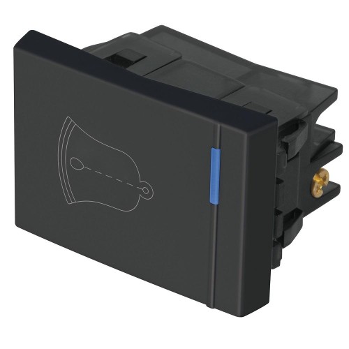 47993 APTI15-EN INTERRUPTOR PARA TIMBRE 1.5 MODULOS LINEA ESPAÑOLA NEGRO VOLTECK