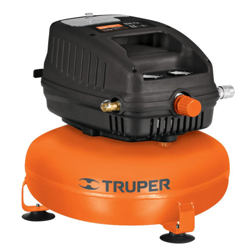 13824 COMP-12S COMPRESOR DE AIRE LIBRE DE ACEITE 12 L 1 HP (POTENCIA MAX) TRUPER