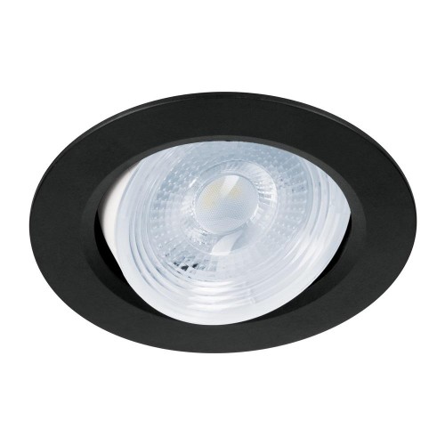 46945 EMP-104L LUMINARIO DE LED 5 W EMPOTRAR REDONDO NEGRO SPOT DIRIGIBLE VOLTECK