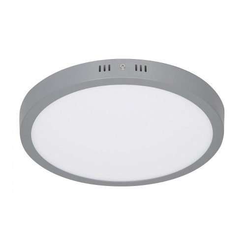 47349 PLA-217L LUMINARIO GRIS DE LED 24 W REDONDO TIPO PLAFON LUZ DE DIA VOLTECK