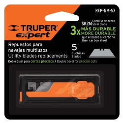 Cuchillas Repuesto para Cutter 9 mm 10 pz TRUPER