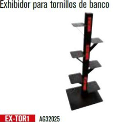 EX-TOR1 EXHIBIDOR PARA TORNILLOS DE BANCO MIKELS