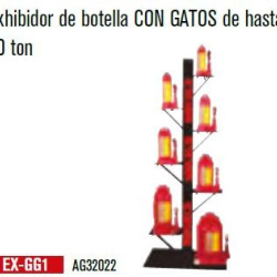 EX-GG1 EXHIBIDOR DE BOTELLA CON GATOS DE HASTA 30 TONELADAS MIKELS