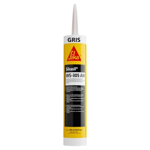 607300 SIKASIL WS-305 AM GRIS S6 CARTUCHO 295 ML SIKA INDUSTRY
