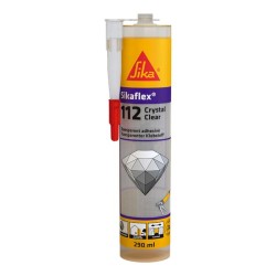 609569 SIKAFLEX-112 CRYSTAL CLEAR TRANSPARENTE CARTUCHO 290ML SIKA CONSTRUCCION