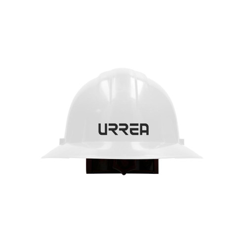 USH04W CASCO DE SEGURIDAD CON AJUSTE DE MATRACA ALA ANCHA, COLOR BLANCO URREA