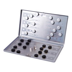 LBACK JUEGO DE BOLSILLO BACKGAMMON LOCK