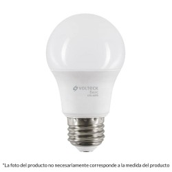 28061 LED-60FB LAMPARA DE LED TIPO BULBO A19 8 W LUZ DE DIA CAJA BASIC VOLTECK