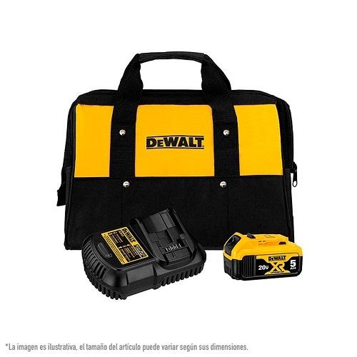 DCB205CK KIT DE BATERIA Y CARGADOR 20V 5 0AH DEWALT