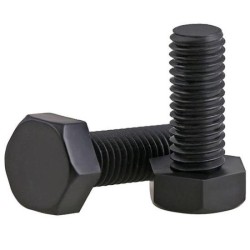 TOR3/8-1 TORNILLO CABEZA HEXAGONAL GRADO 5 NEGRO 3/8