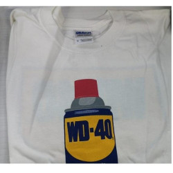 PLAY4 PLAYERA BLANCA TALLA M WD-40