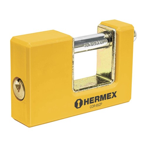 27088 COR-85ZP CANDADO ANTIPALANCA 85 MM CUERPO METALICO HERMEX