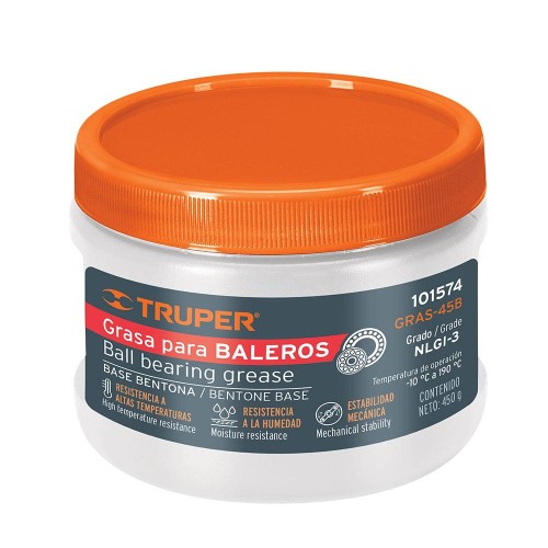 101574 GRAS-45B GRASA DE BENTONA PARA BALEROS 450 G TRUPER