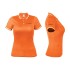 69986 DRY-ND-C  PLAYERA TIPO POLO DRY FIT NARANJA PARA DAMA TALLA CH TRUPER