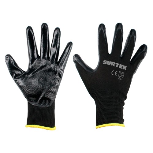 GNNC GUANTES DE NAILON CON RECUBRIMIENTO DE NITRILO CH SURTEK