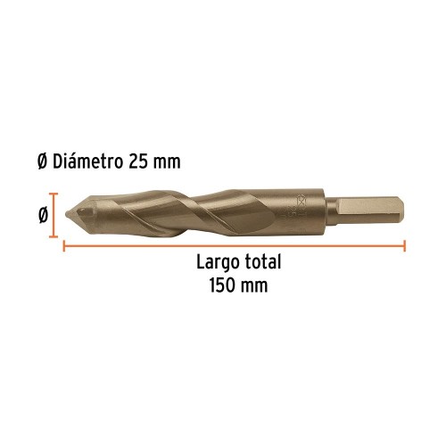 102359 BCT-25X150 BROCA PARA CONCRETO 25 X 150 MM TRUPER