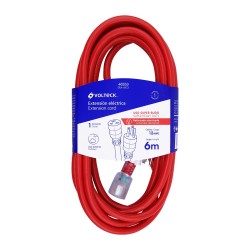 46553 ERA-6X12 EXTENSION REFORZADA ATERRIZADA 6 M 3X12 AWG VOLTECK