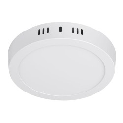 48257 PLA-205LC LUMINARIO BLANCO DE LED 12 W REDONDO TIPO PLAFON LUZ CALIDA VOLTECK