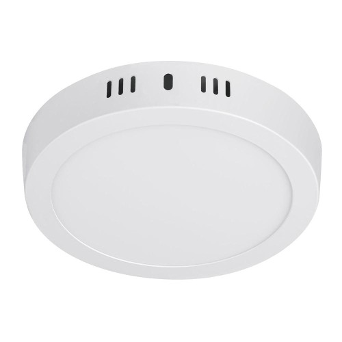 48257 PLA-205LC LUMINARIO BLANCO DE LED 12 W REDONDO TIPO PLAFON LUZ CALIDA VOLTECK