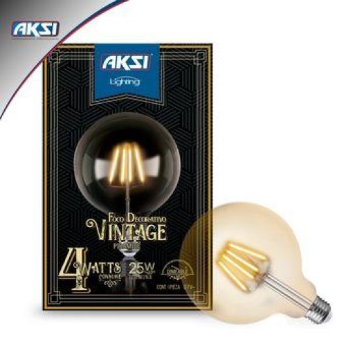 122111 FOCO VINTAGE PIRAMIDE 4W, DIMEABLE AKSI